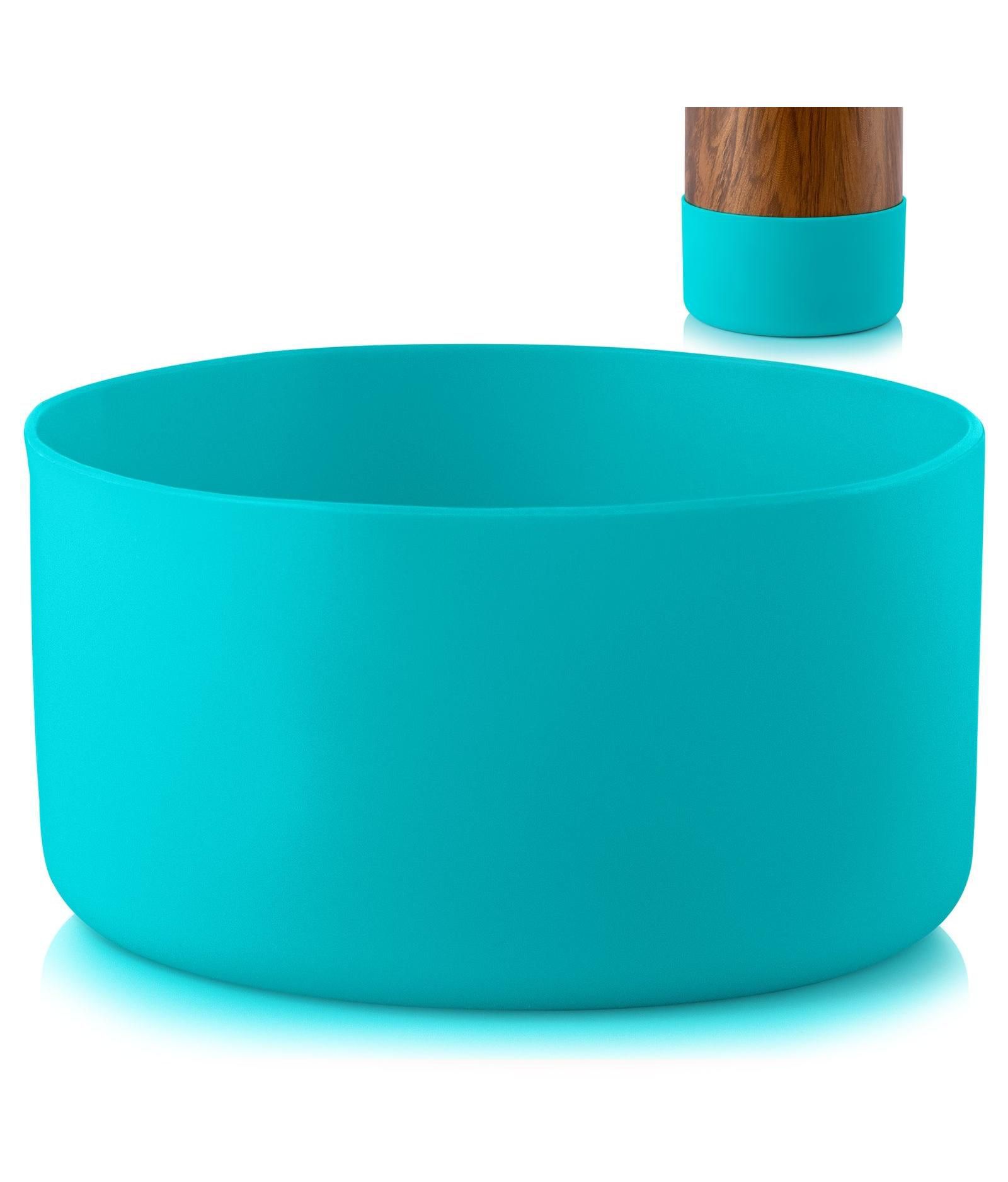 Zulay Kitchen Silicone Protector Boots for Wide and Narrow Mouth Water Bottles