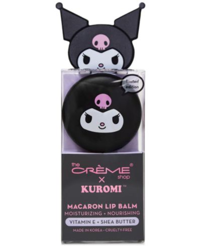 The Crème Shop Kuromi Macaron Lip Balm - Raspberry Cream Puff