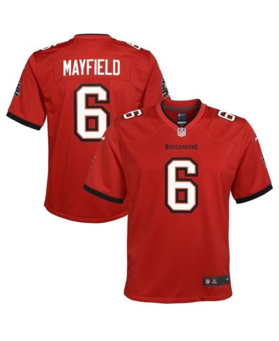 Детская джерси Nike Baker Mayfield Red Tampa Bay Buccaneers Game Jersey