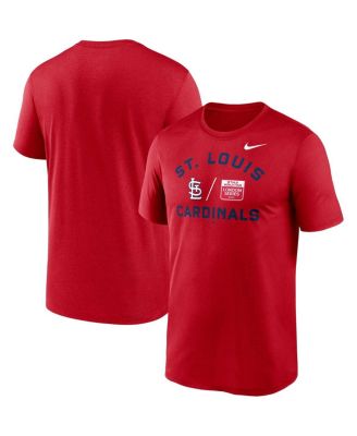 Men's Nike Red St. Louis Cardinals 2023 MLB World Tour: London Series Legend Performance T-shirt