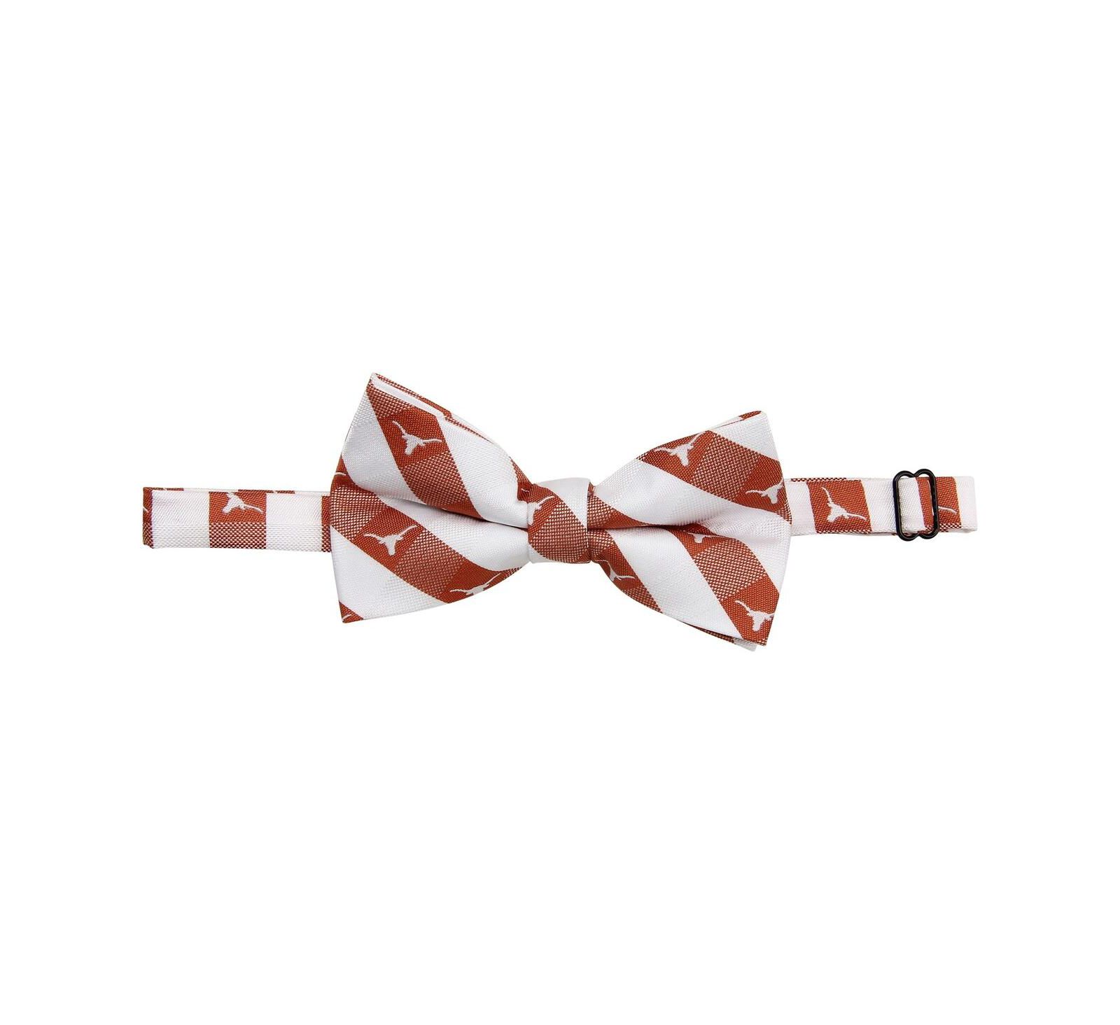 Men's Texas Longhorns Check Bow Tie