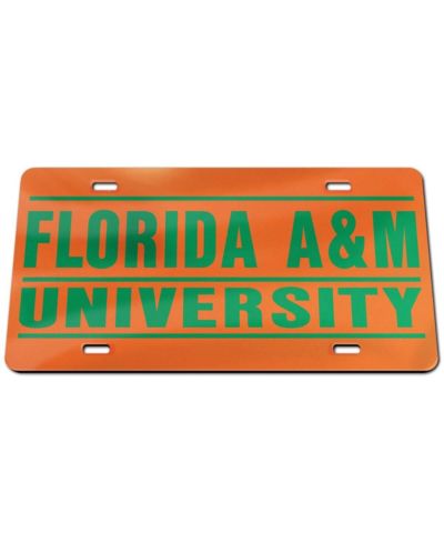 Номерная табличка Wincraft Florida A&M Rattlers Orange Classic