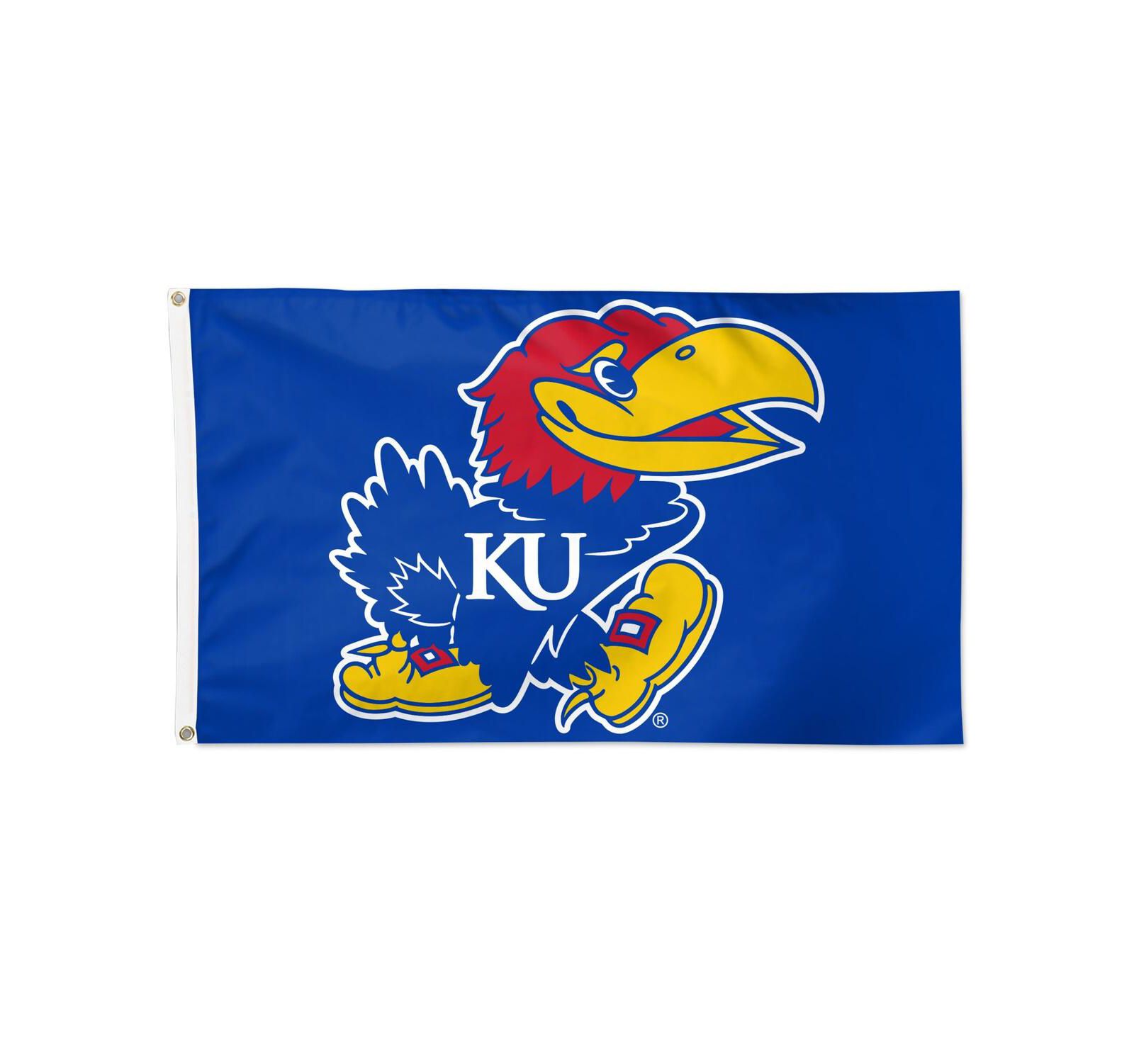 Флаг Wincraft Kansas Jayhawks Primary Logo 3' x 5"