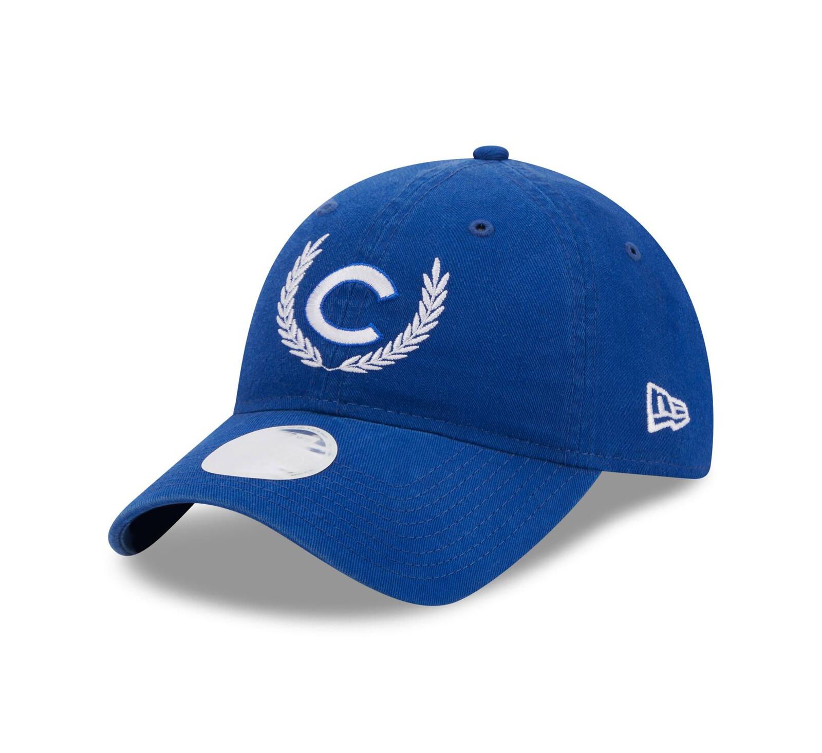 Женская кепка New Era Chicago Cubs Leaves 9TWENTY, королевский синий