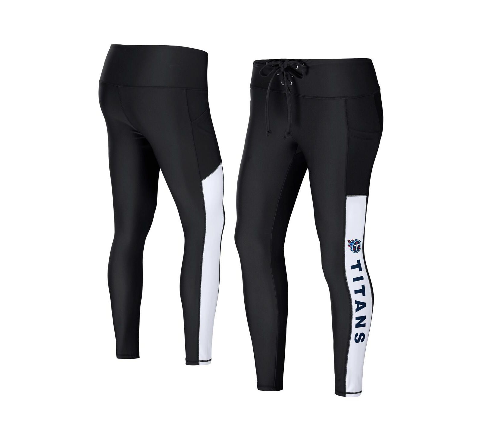 Women's WEAR by Erin Andrews Black Tennessee Titans Leggings