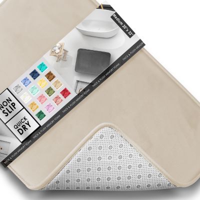 Коврик для ванной Clara Clark Non-Slip Ultra Soft Plush Memory Foam, 20"x32"