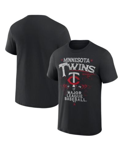 Мужская футболка Fanatics Darius Rucker Collection Minnesota Twins Beach Splatter, цвет Black