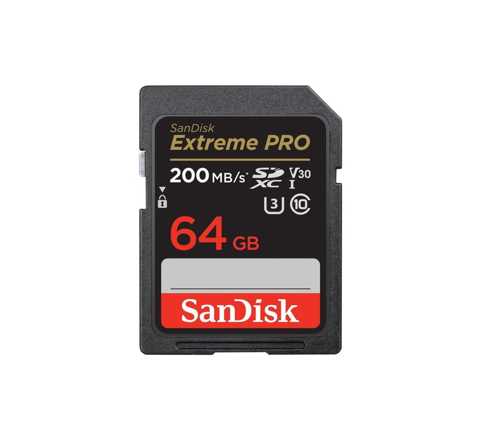 Sandisk Карта памяти SDHC & SDXC UHS-I 64GB Flash