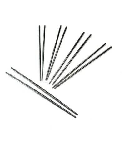 Набор палочек Joyce Chen 5 Pair Reusable Stainless Steel Metal Chopsticks