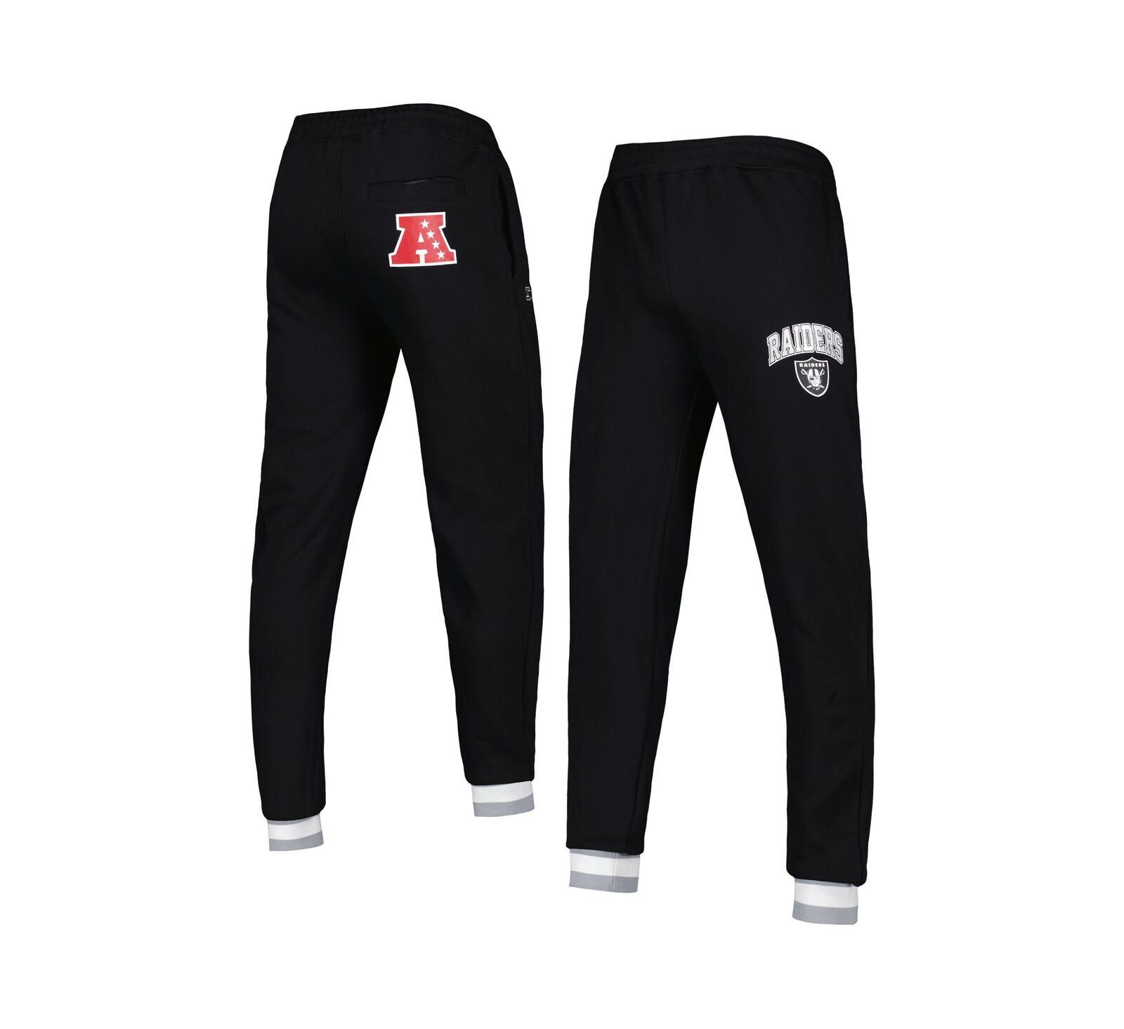 Мужские джоггеры Starter Black Las Vegas Raiders Blitz Fleece