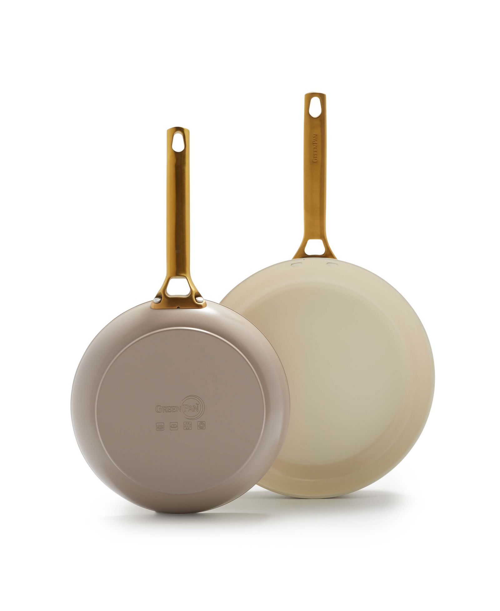 Набор из 2 сковородок с антипригарным покрытием GreenPan Reserve Ceramic 10" и 12"