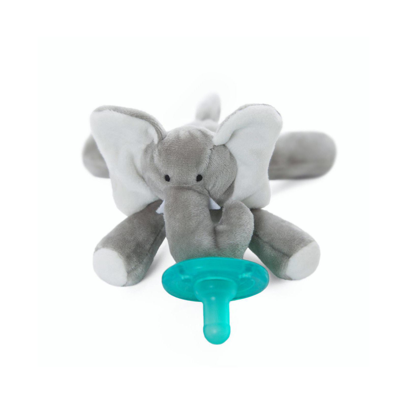 Пустышка Wubbanub Baby 0 to 6m - Grey Elephant