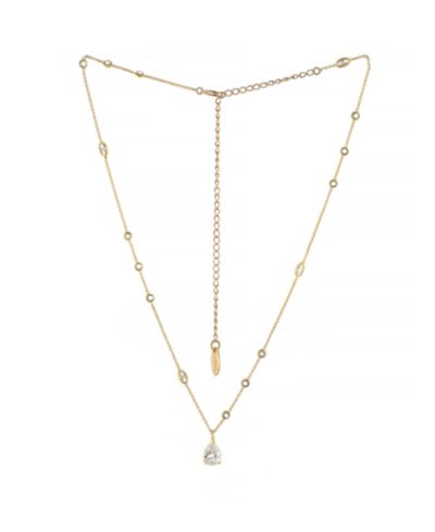 Подвеска ETTIKA Delicate Cubic Zirconia с позолотой 18K Gold Plated