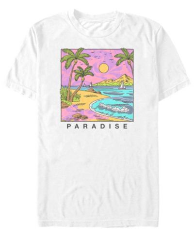 Мужская футболка Fifth Sun Generic Additude Paradise Awaits с коротким рукавом