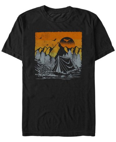 Fifth Sun Men's Generic Additude Camp Woodsy Short Sleeves T-shirt