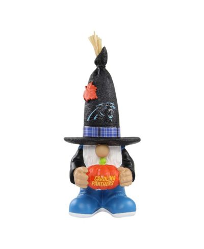 FOCO Carolina Panthers Harvest Straw Gnome