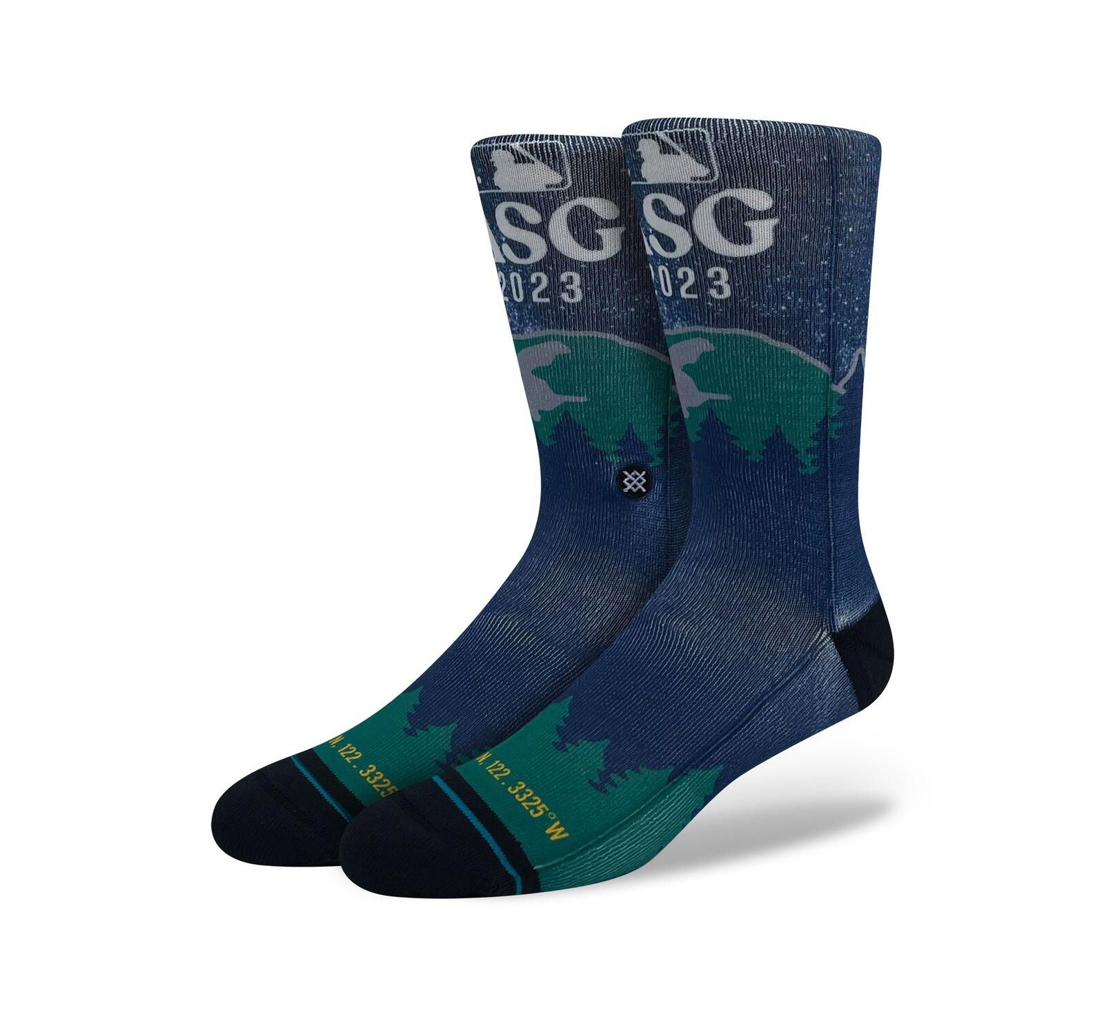 Men's Stance Navy 2023 MLB All-Star Game Home Run Derby Galaxy Crew Socks