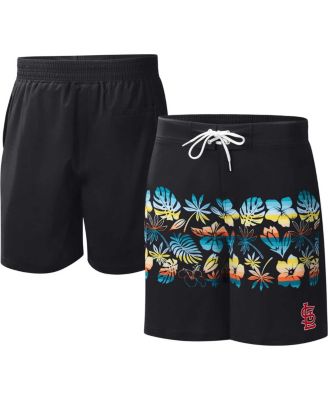 Мужские плавательные шорты G-III Sports by Carl Banks Black St. Louis Cardinals Breeze Volley