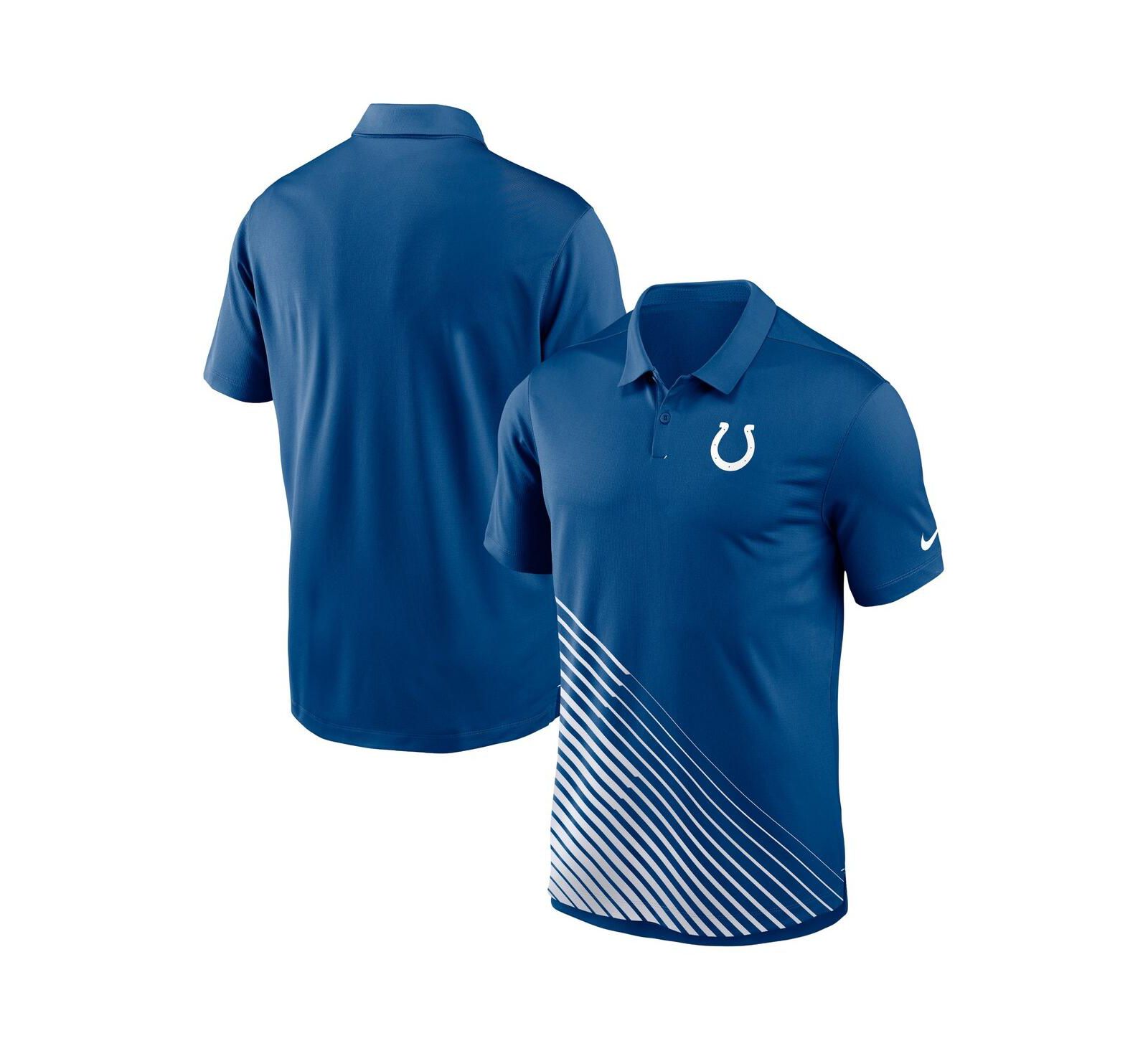 Men's Nike Royal Indianapolis Colts Vapor Performance Polo Shirt
