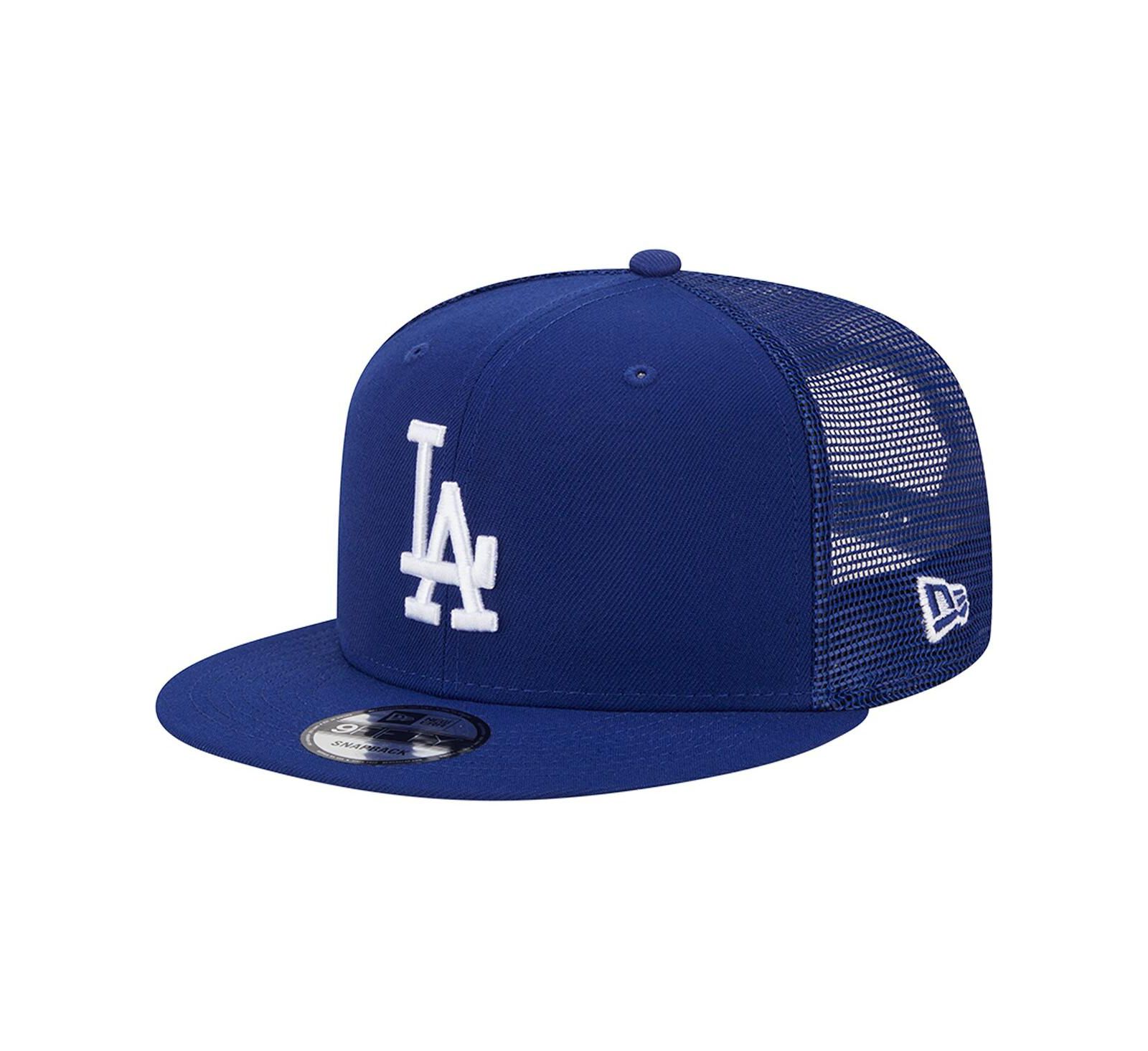 Men's New Era Royal Los Angeles Dodgers Team Color Trucker 9FIFTY Snapback Hat