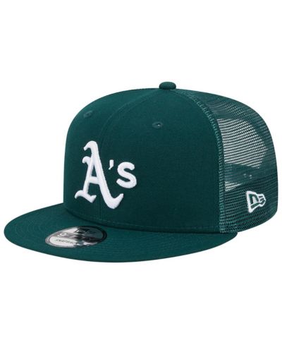 Мужская кепка New Era 9FIFTY с козырьком в цветах Oakland Athletics