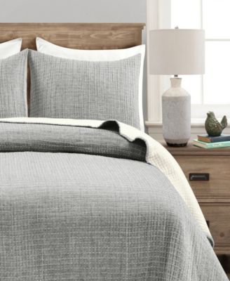Lush Décor Комплект из 3 предметов Kantha Pick Stitch, Full/Queen