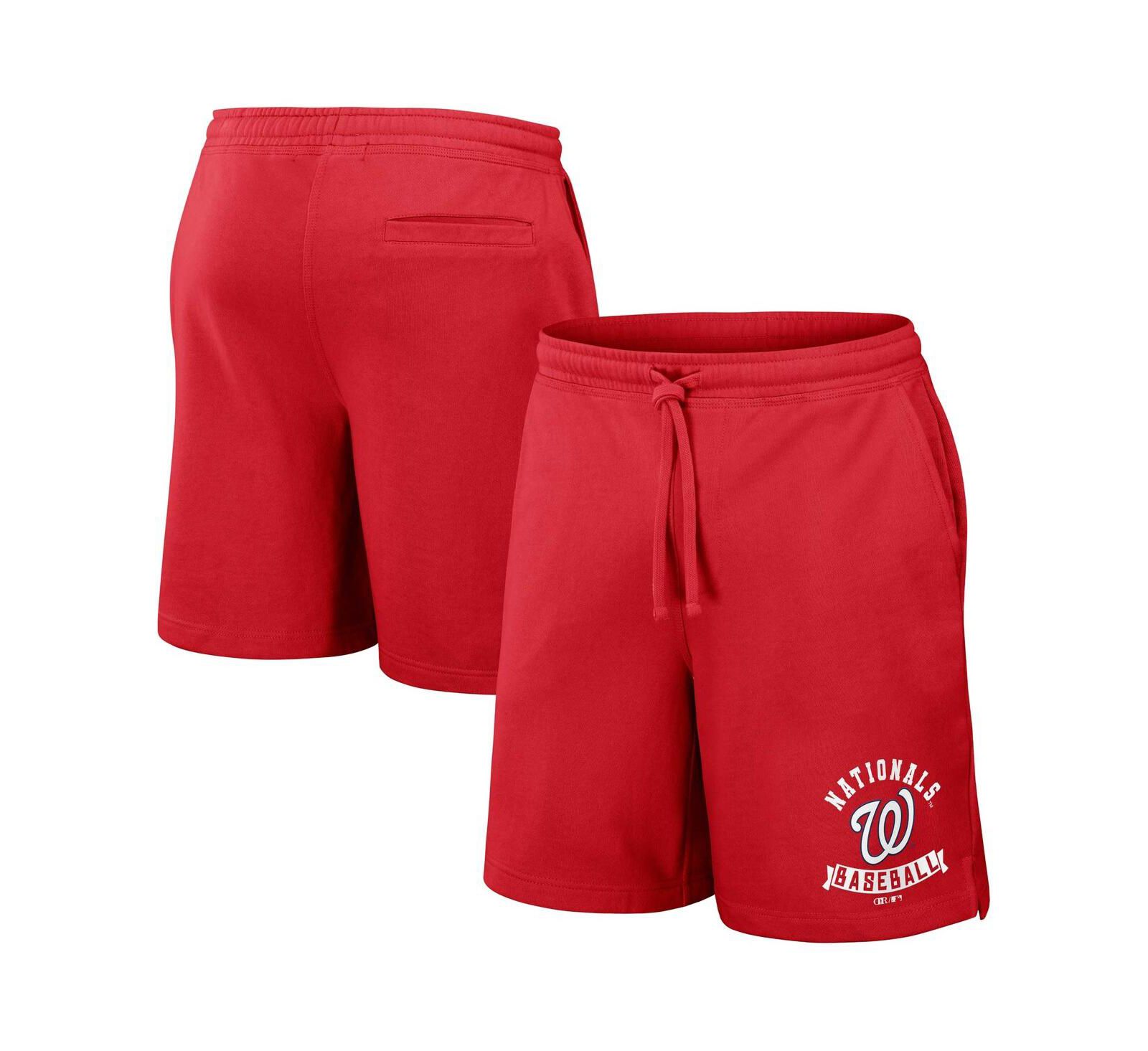 Мужские шорты Darius Rucker Collection by Fanatics, красный цвет Washington Nationals