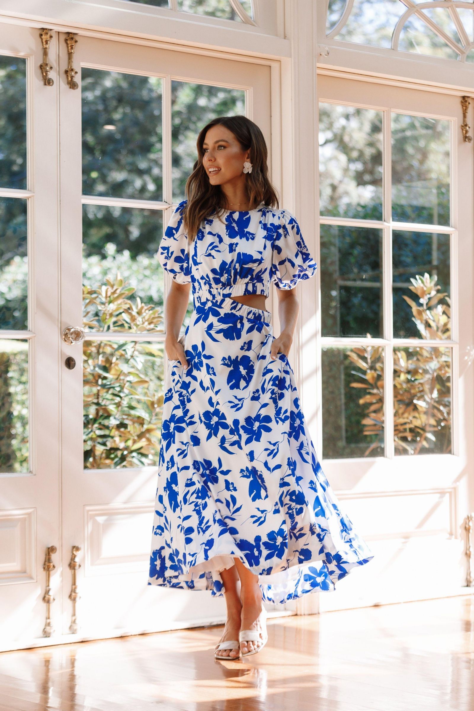 Petal and Pup Женский Aminah Puff Sleeve Dress