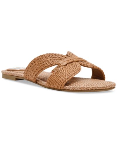 Женские сандалии DV Dolce Vita Geeya Raffia Criss Cross Strap Slide