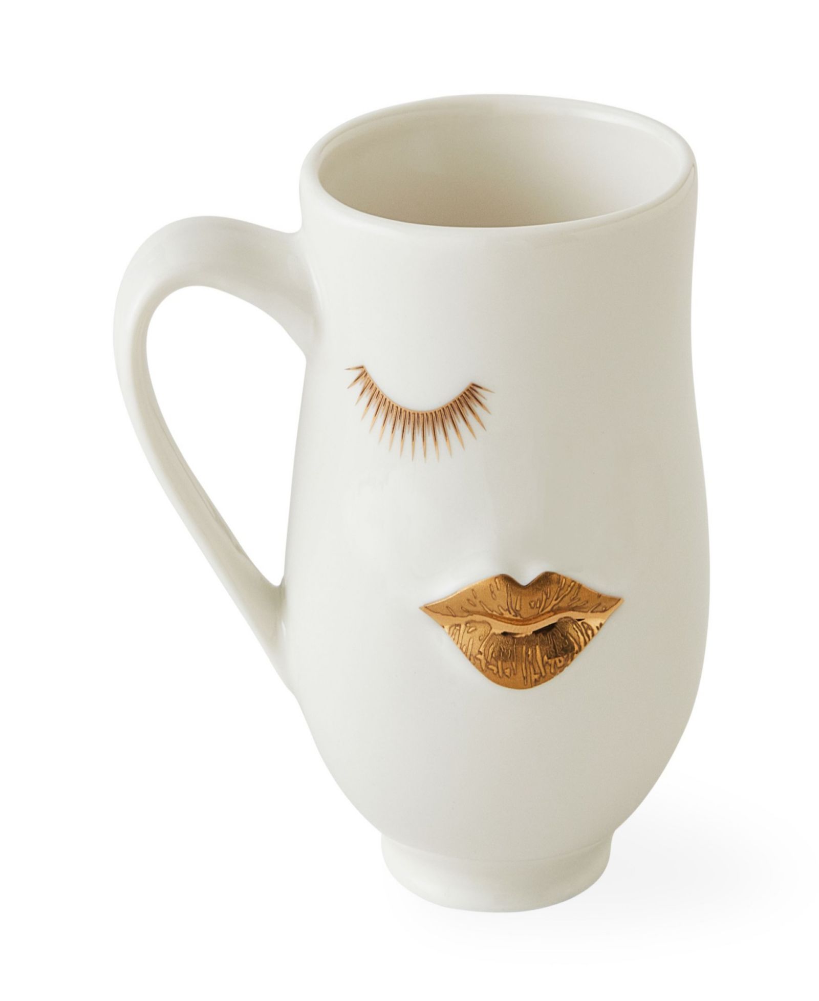 Jonathan Adler Muse Gilded Mr. & Mrs. 16 oz. Mug