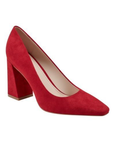 Marc Fisher LTD Women's Yalina Slip-On Block Heel Dress Pumps