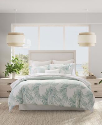 Tommy Bahama Home Canyon Palms хлопковый реверсивный комплект из 5 предметов, Full/Queen