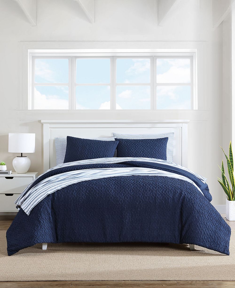Комплект из 3-х пододеяльников Nautica Point Harbor, Full/Queen