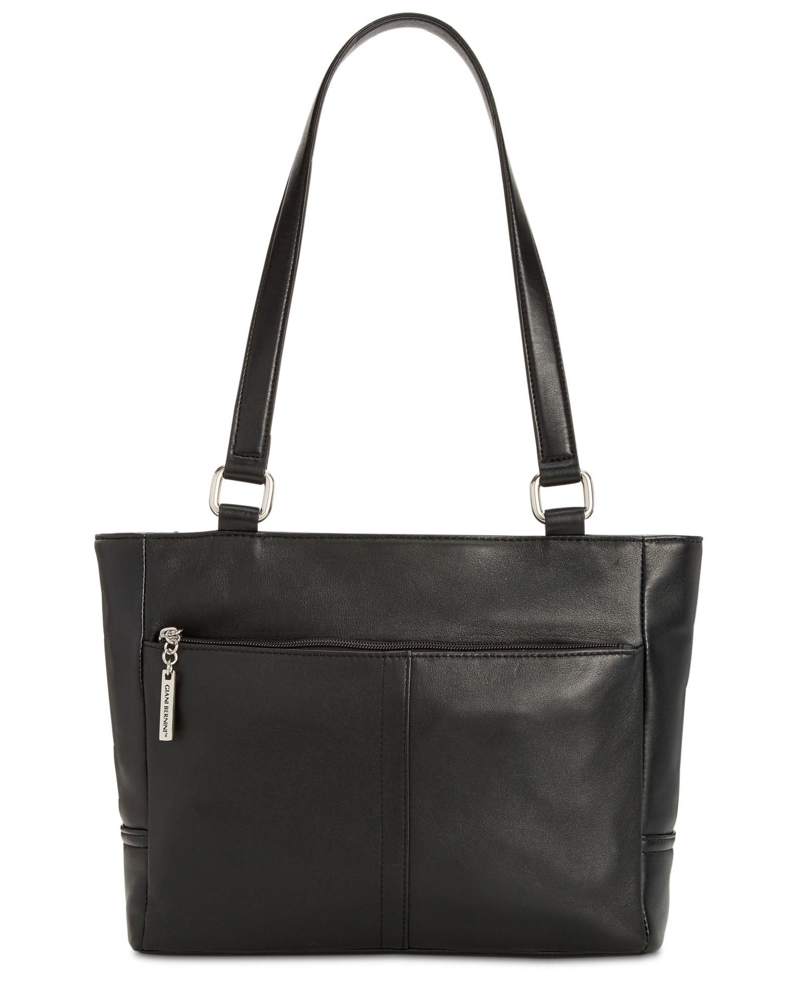 Giani Bernini Nappa Classic Leather Tote, Exclusively at Macy's