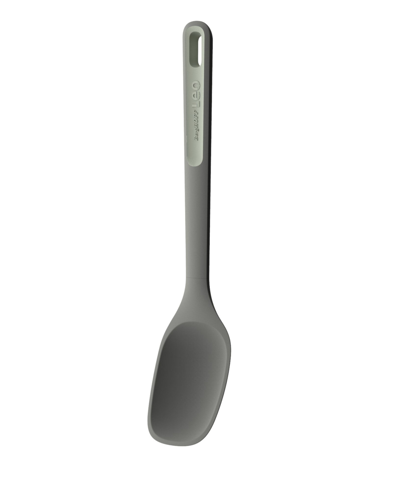 BergHOFF 1 Piece Leo Balance Silicone Serving Spoon, Moonmist and Sage