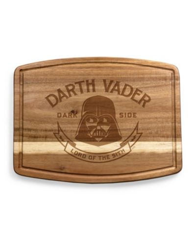 Разделочная доска Star Wars Darth Vader из акации овальная