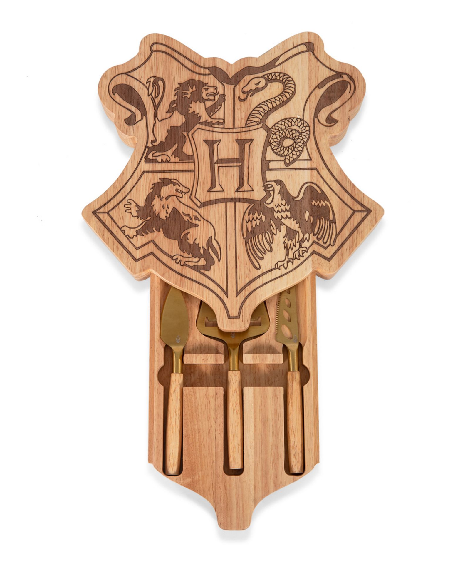 Доска для подачи Harry Potter Hogwarts Crest с инструментами