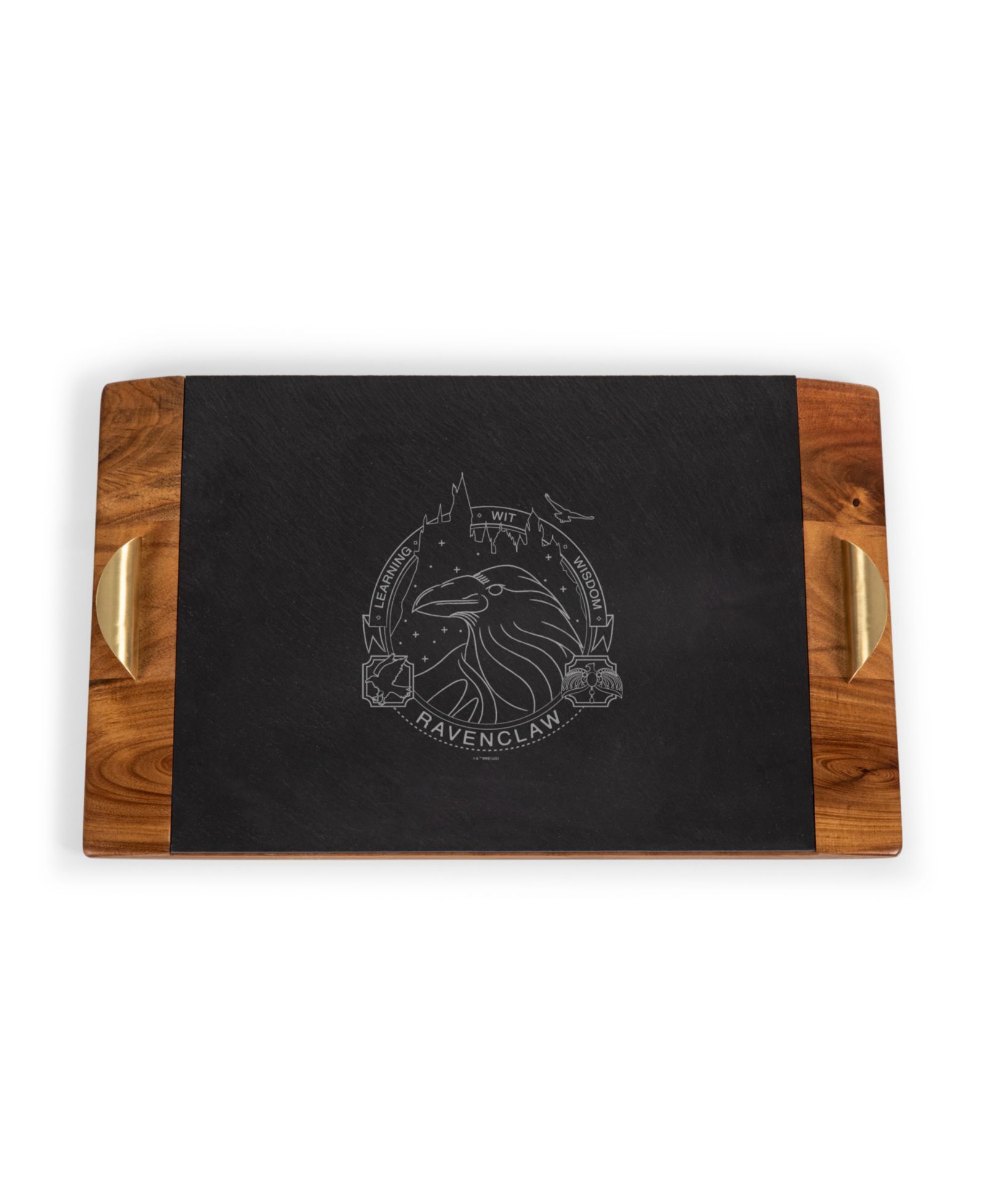 Harry Potter Ravenclaw Covina доска для мясной и сырной нарезки из акации и сланца