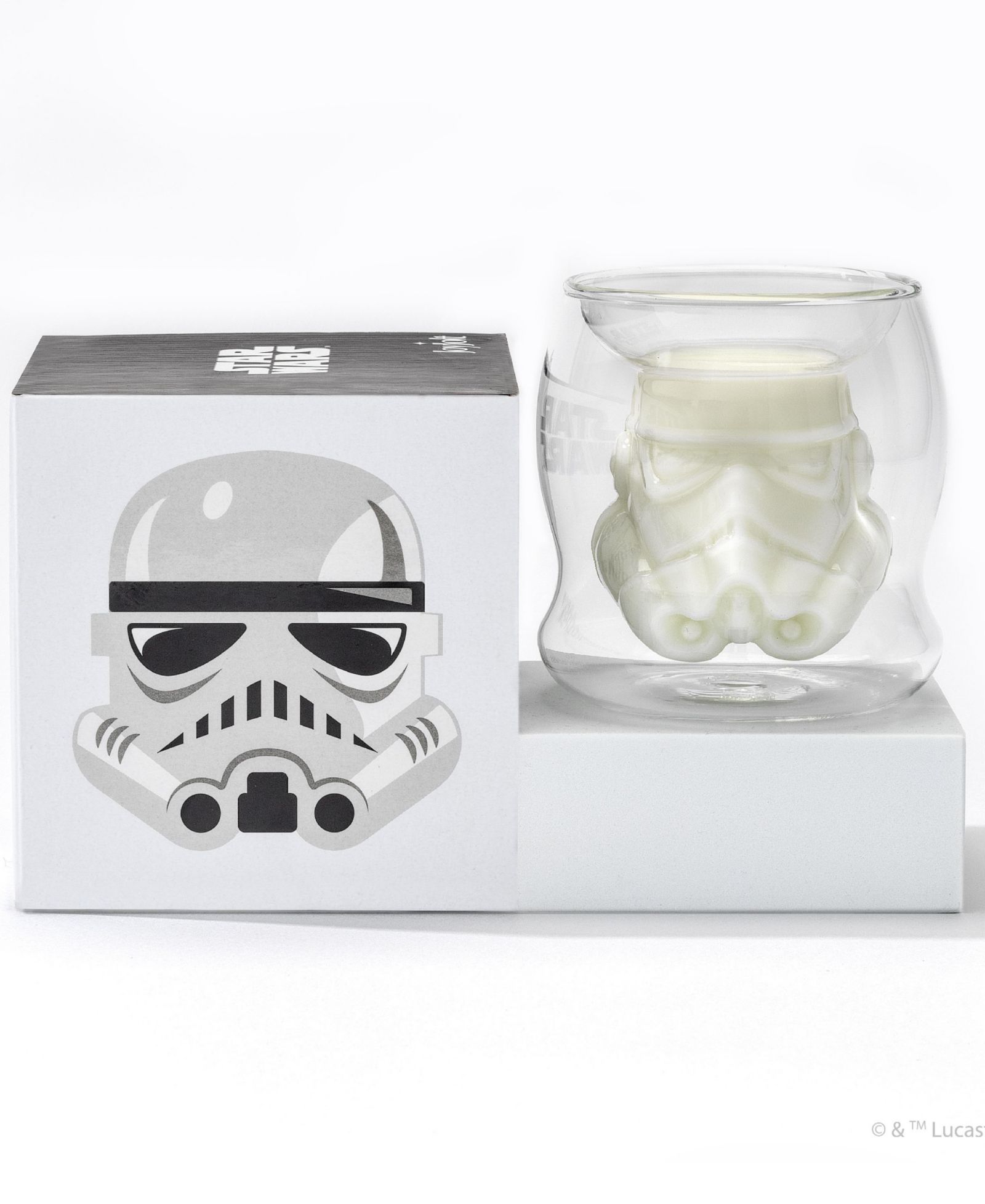 JoyJolt Стакан для напитков Star Wars Stormtrooper 3D Helmet Double Wall 6.5 Oz