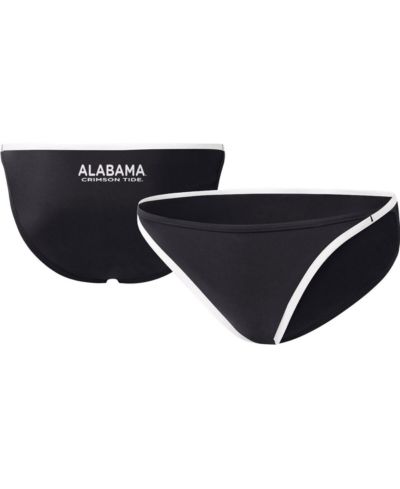 Женские плавки для бикини G-III 4Her by Carl Banks Black Alabama Crimson Tide