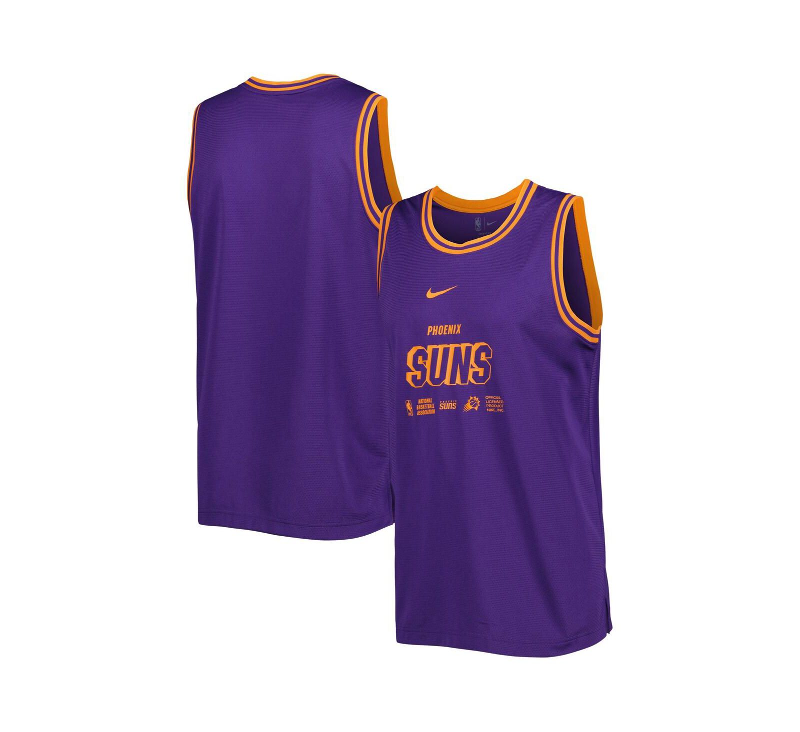 Мужская майка Nike Purple Phoenix Suns Courtside DNA Performance