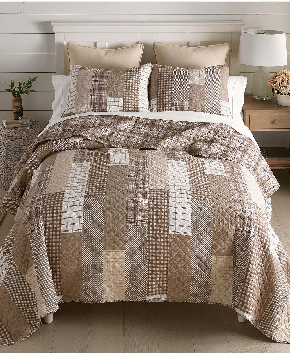 Donna Sharp Highland Plaid реверсивный комплект из 3 предметов, King