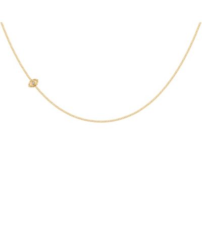 Karma and Luck Evil Eye Gold Plated Choker Necklace