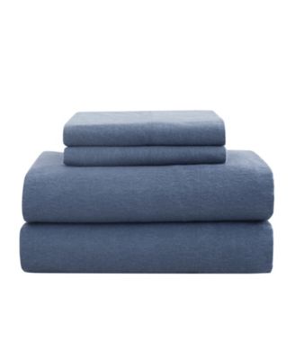 London Fog Super Soft Cotton Flannel 3 Piece Sheet Set, Twin