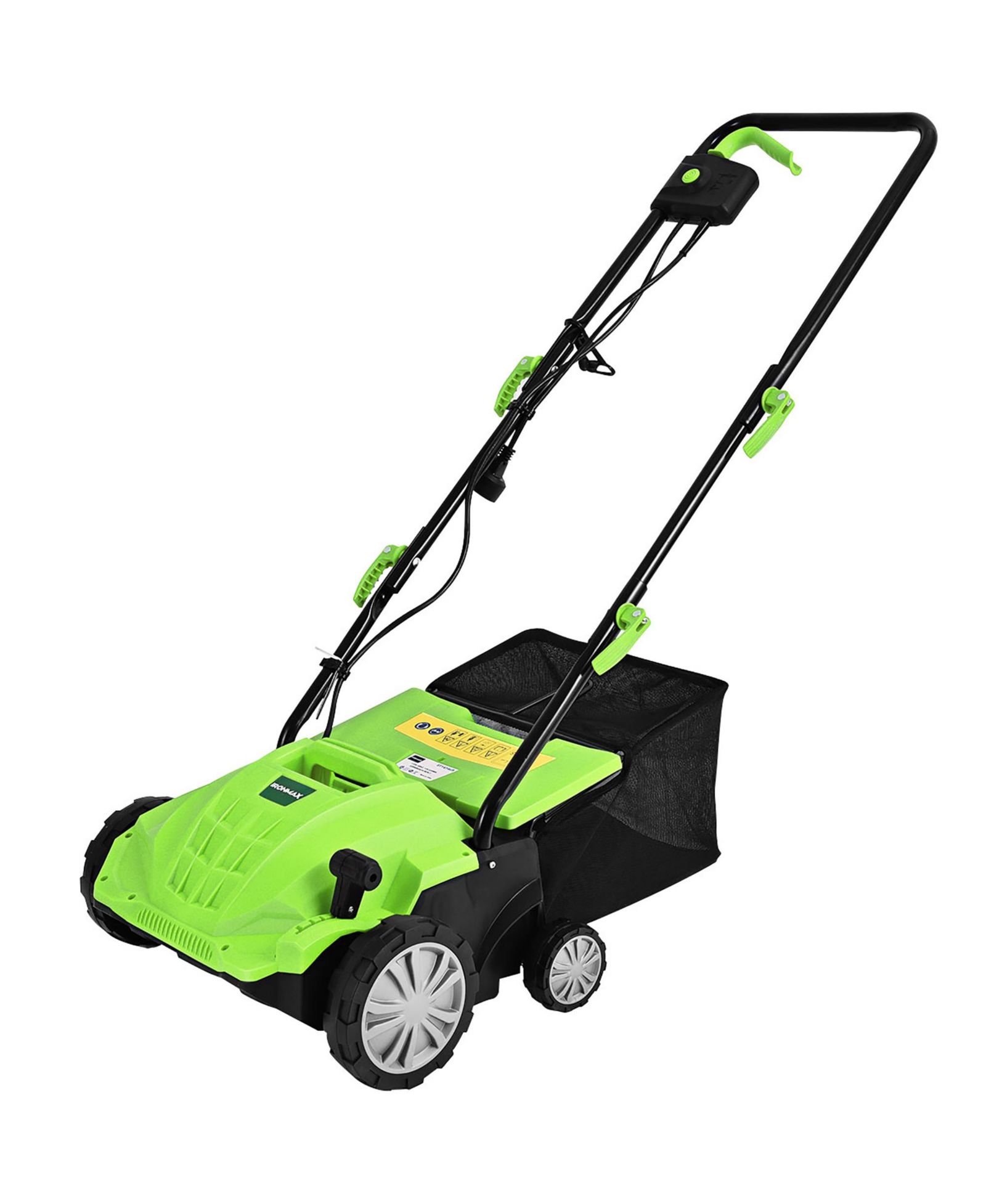 Costway IronMax электрический скарификатор и дечетчер для газона 12-Amp с шириной 13" и мешком для сбора травы 40L