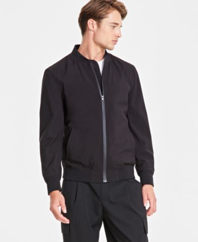 Alfani Мужской бомбер Regular-Fit, водонепроницаемый, Full-Zip