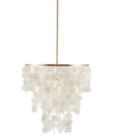 Люстра INK+IVY Isla Dimmable Layered Capiz