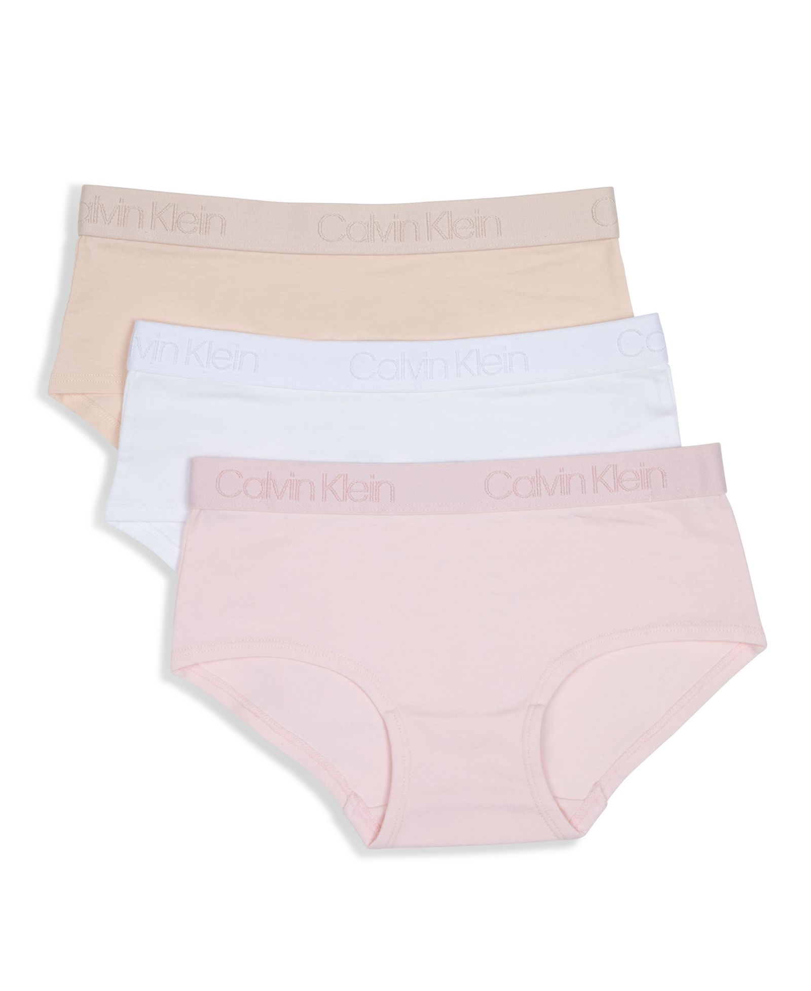 Calvin Klein Детские трусики Hipster с логотипом, Pack of 3
