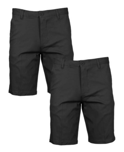 Galaxy By Harvic Мужские хлопковые шорты чинос Slim Fit, набор из 2 шт