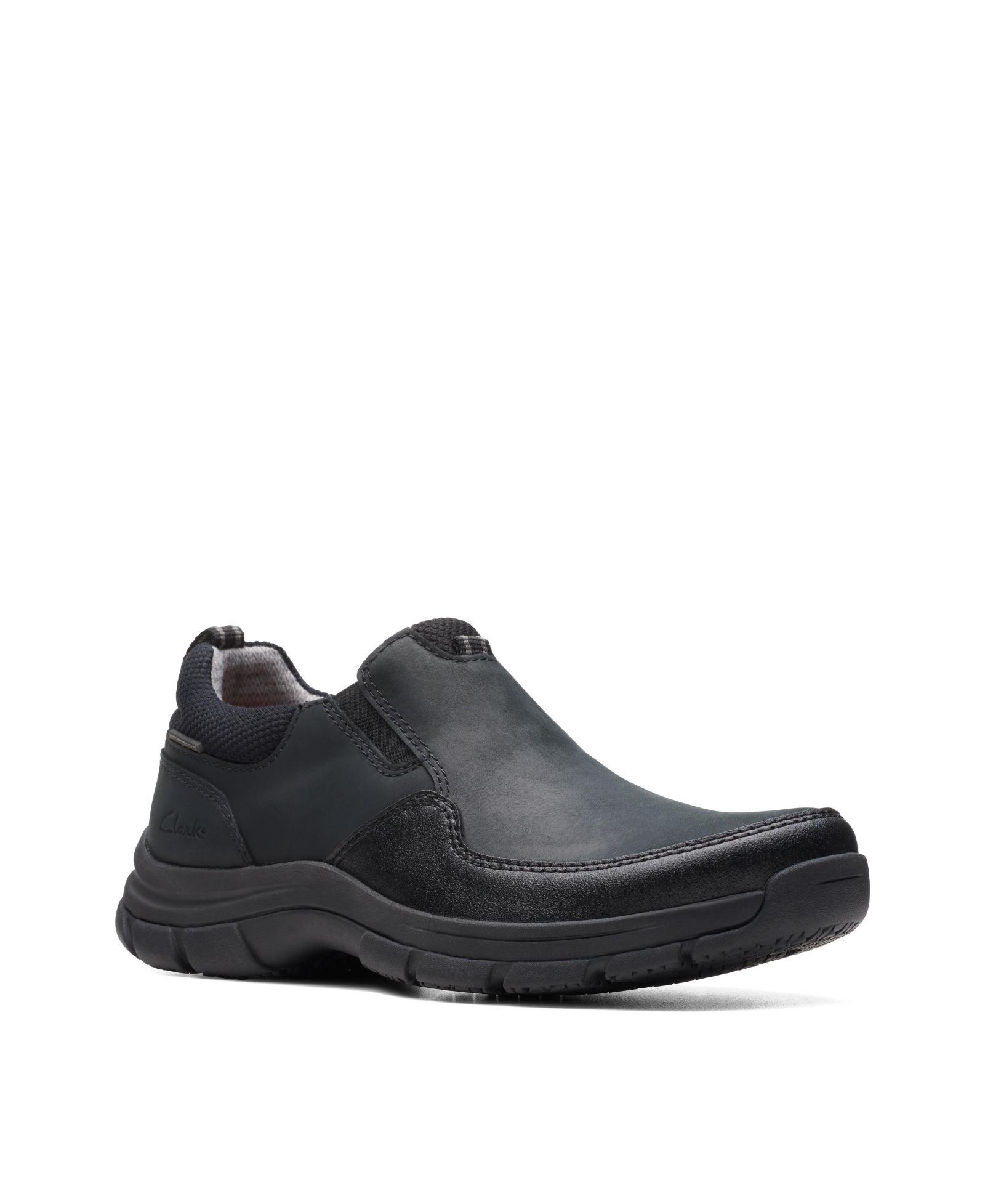 Clarks Men's Collection Walpath Step Leather Slip On Shoes